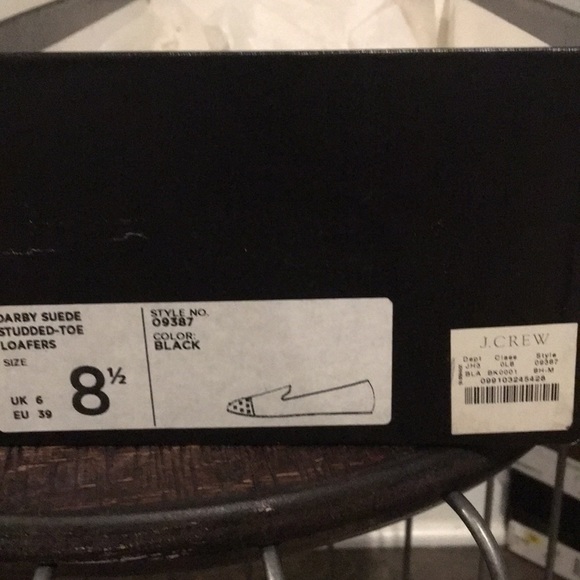 Jcrew black suede loafers - size 8.5 - Picture 7 of 7